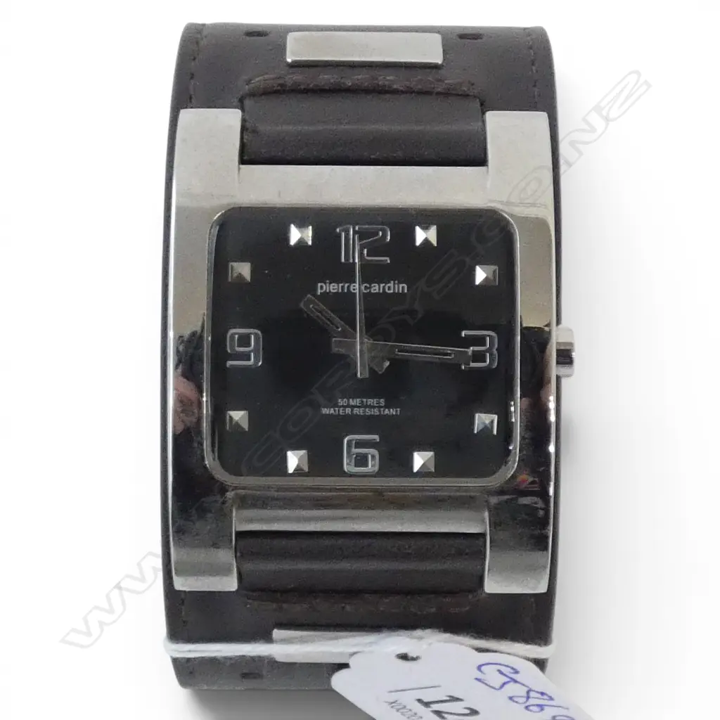 PIERRE CARDIN MEN'S WRISTWATCH in box  Image 1++