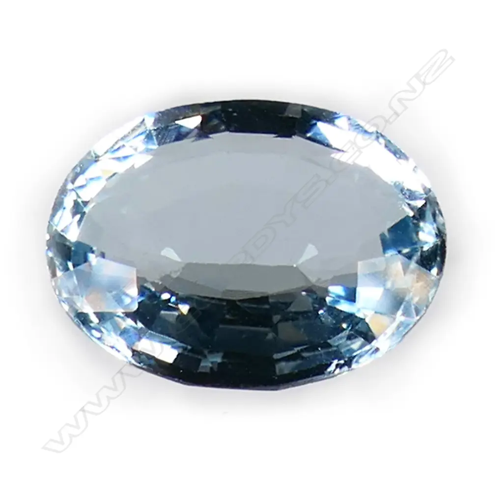 UNSET OVAL CUT AQUAMARINE 7.45ct Image 1++