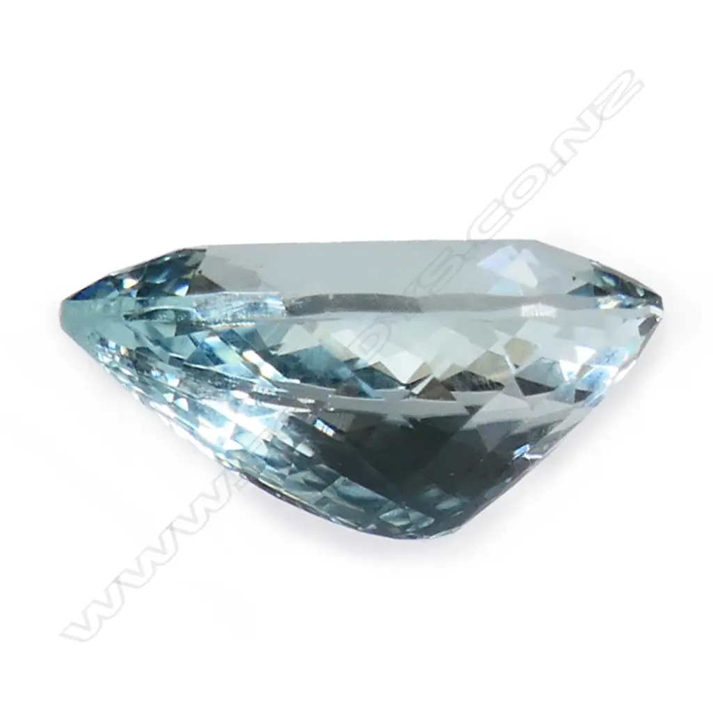 UNSET PEAR CUT AQUAMARINE 9.65ct Image 1++