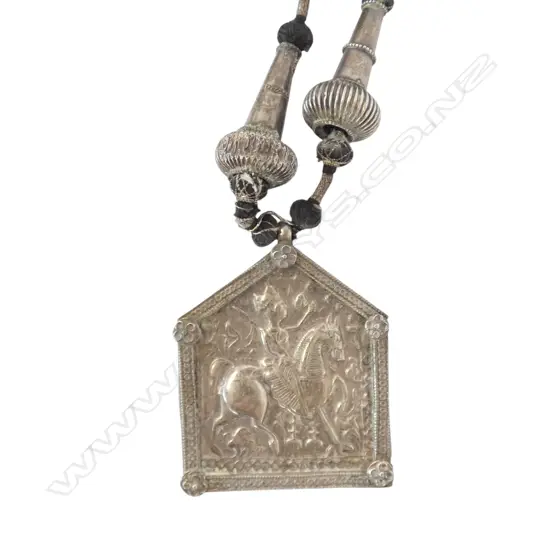 ETHNIC INDIAN? SILVER NECKLACE 115gms TW testing 80%