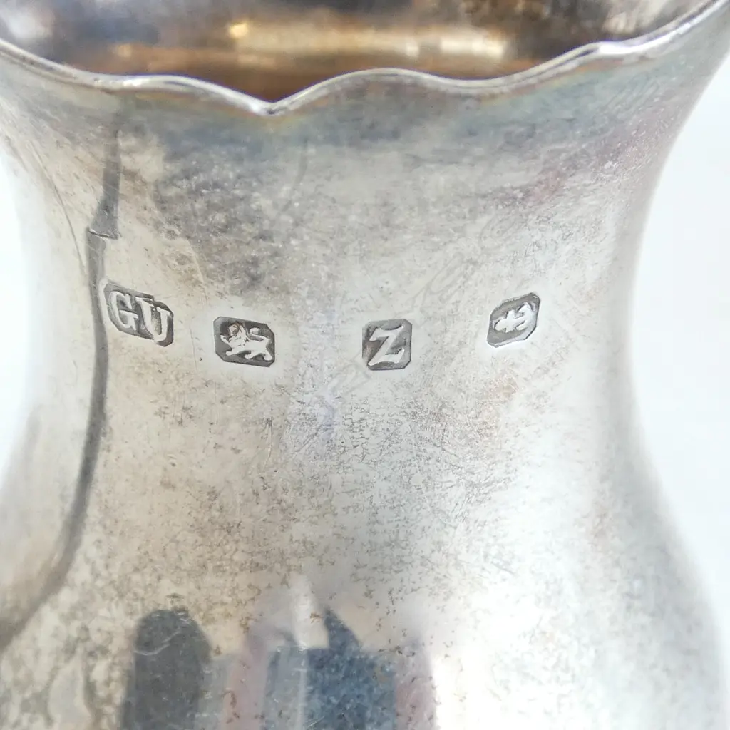 STG SILVER JUG, BIRMINGHAM 1924, 64gms Image 1++