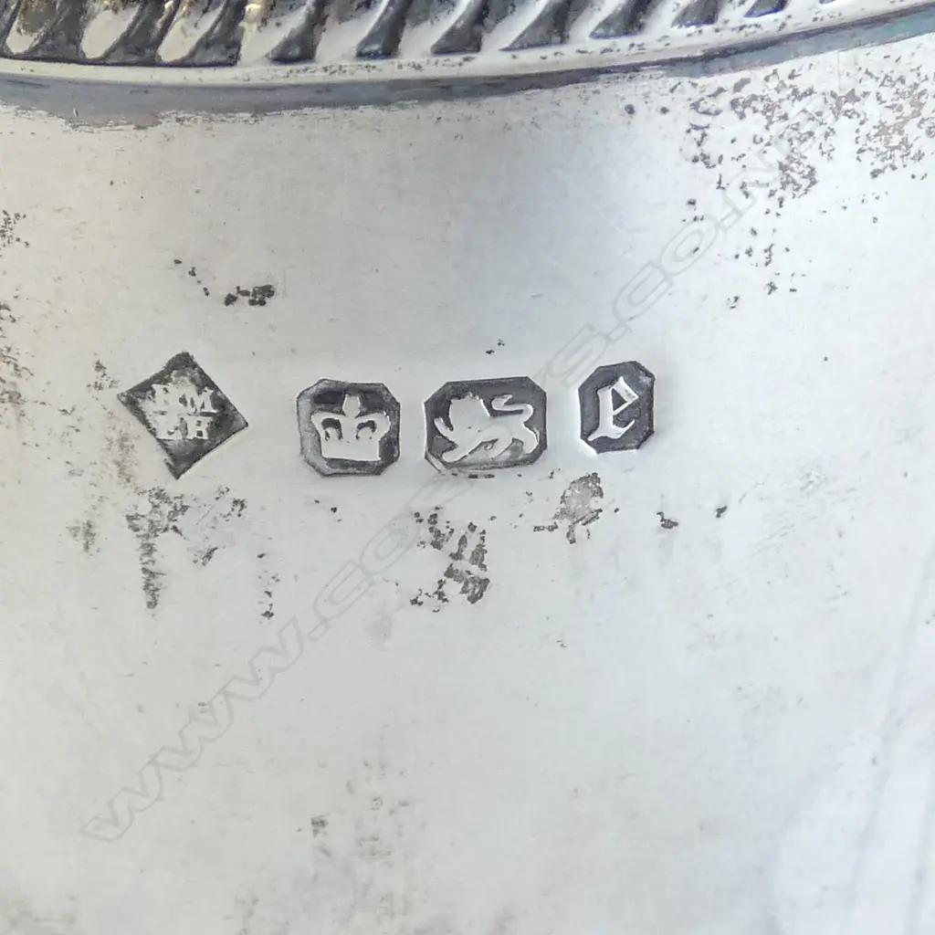 STG SILVER TEA CADDY, SHEFFIELD 1897, 77gms Image 1++