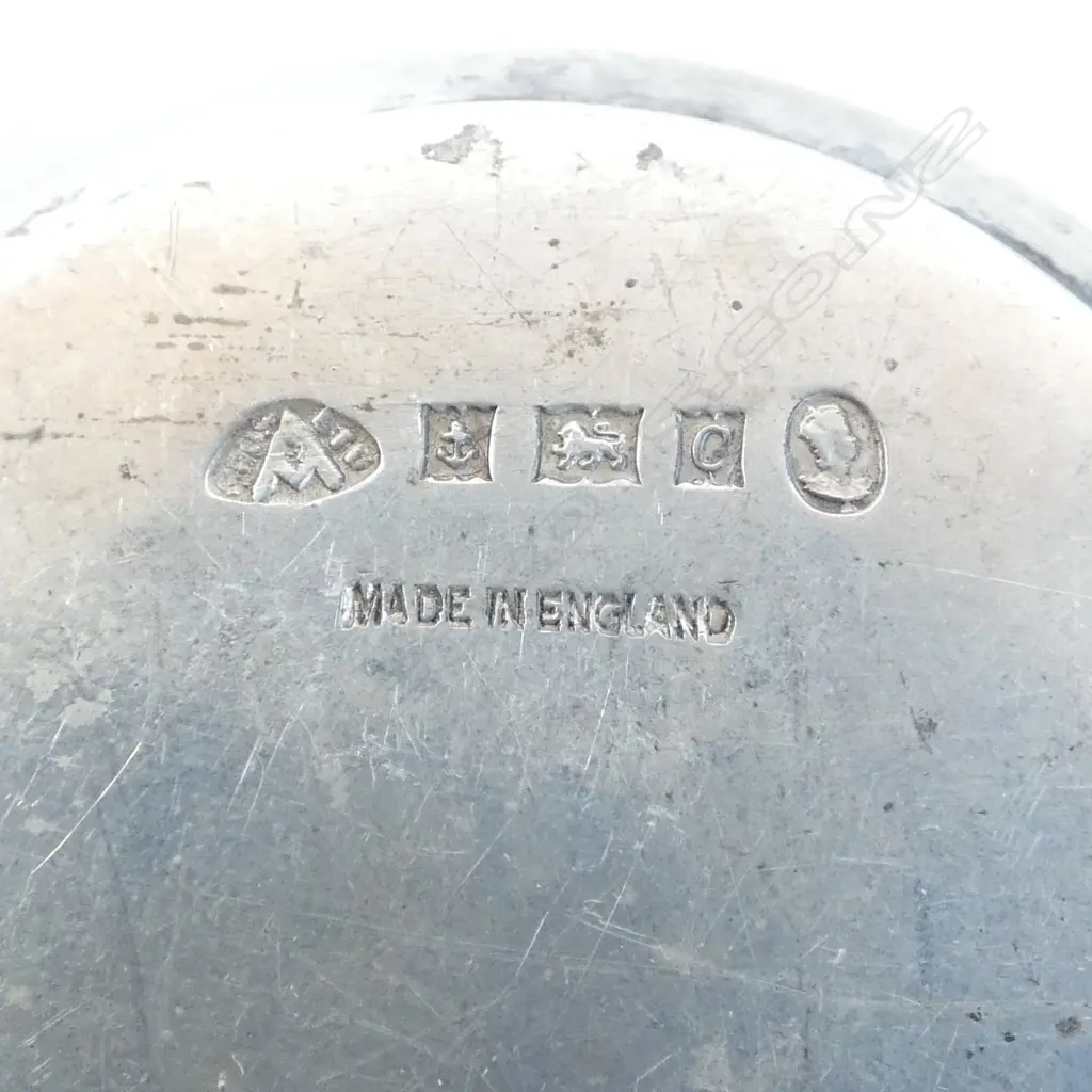 20thC STG SILVER TEA STRAINER 67gms Image 1++