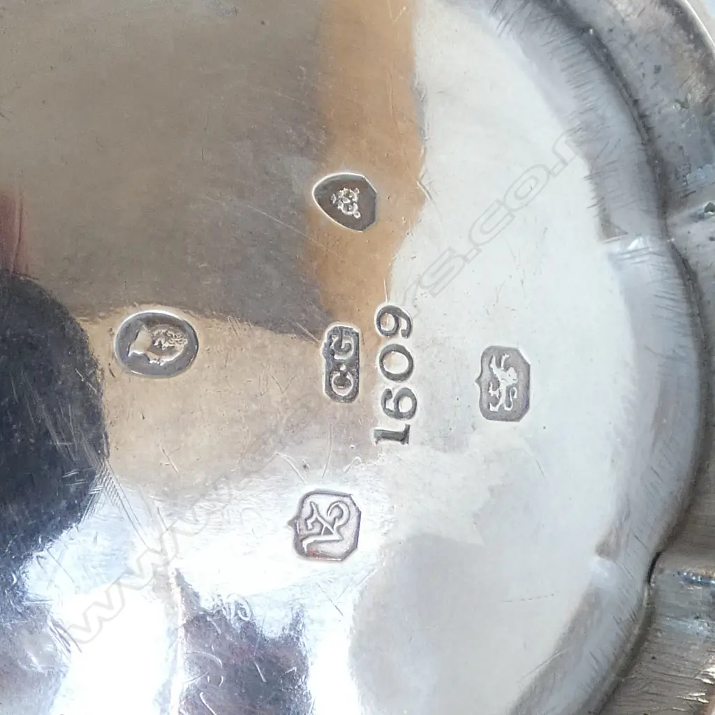 WMIV STG SILVER TEAPOT, CHARLES GORDON, LONDON 1836, 346gms Image 1++