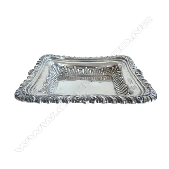 STG SILVER DISH, CHESTER 1896, 164gms