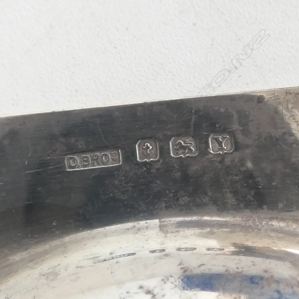 3 STG SILVER ASHTRAYS, 105x105mm 174gms Image 1++