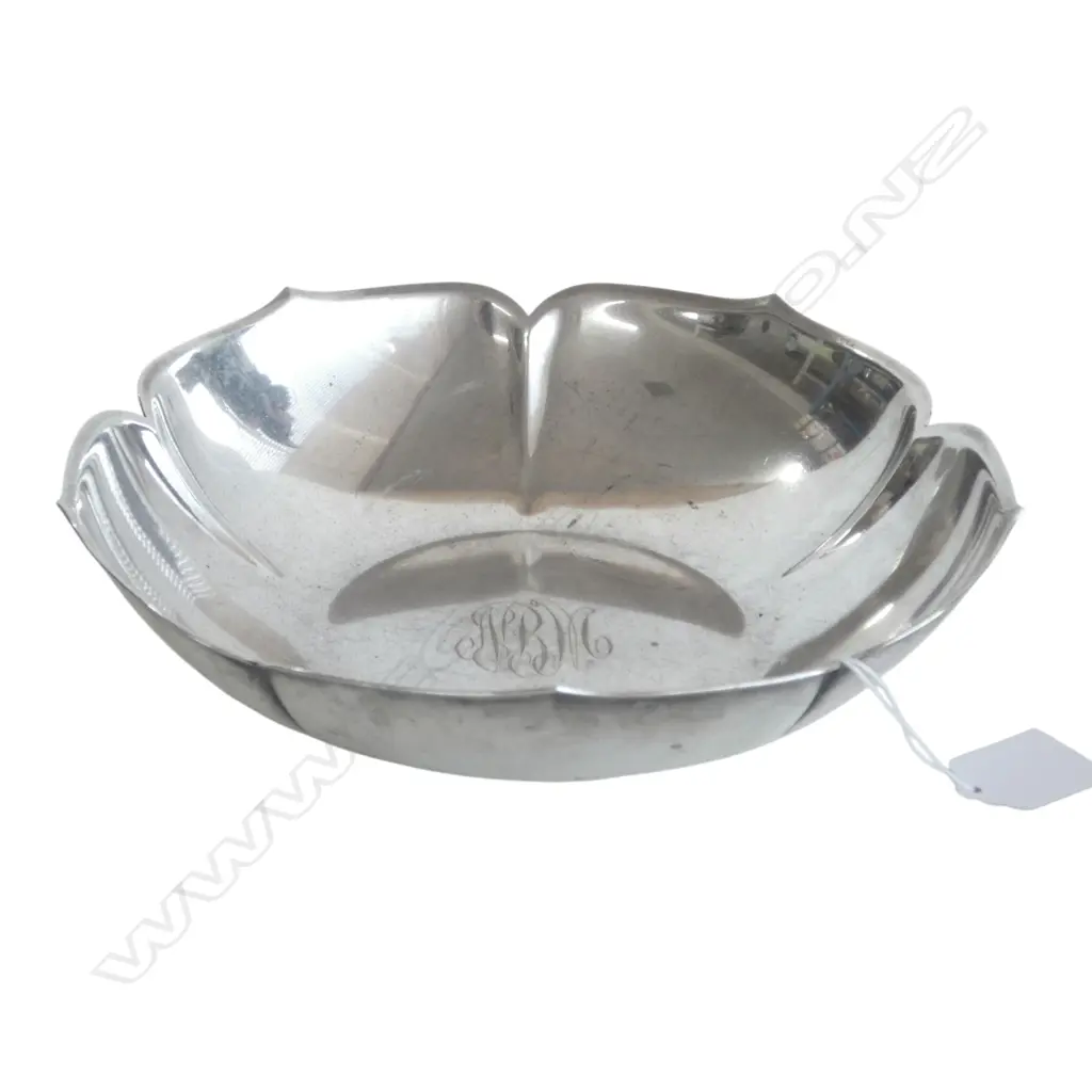 RANDAHL STG SILVER BOWL, 220mm dia, 453gms Image 1++