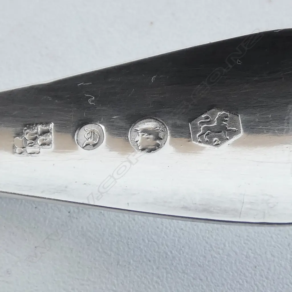 6 PCES DUTCH SILVER CUTLERY, 64gms Image 1++