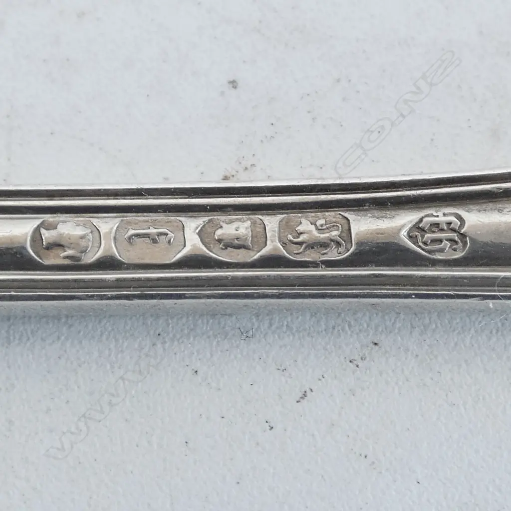 PR STG SILVER KINGS PATTERN TABLE SPOONS, FRANCIS HIGGINS III, LONDON 1861 L.220mm 214gms  Image 1++
