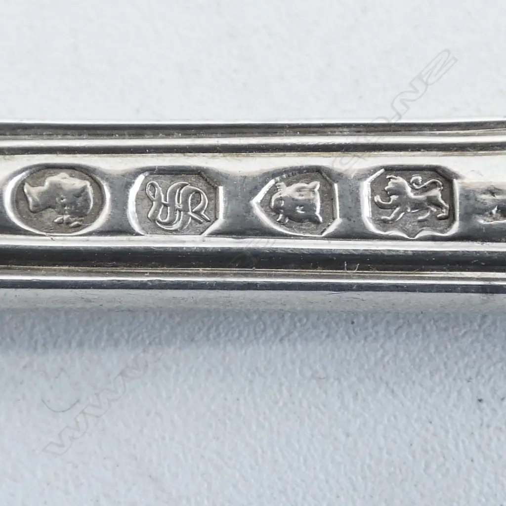 PR STG SILVER KINGS PATTERN TABLE SPOONS, LONDON 1853 L.220mm 202gms  Image 1++