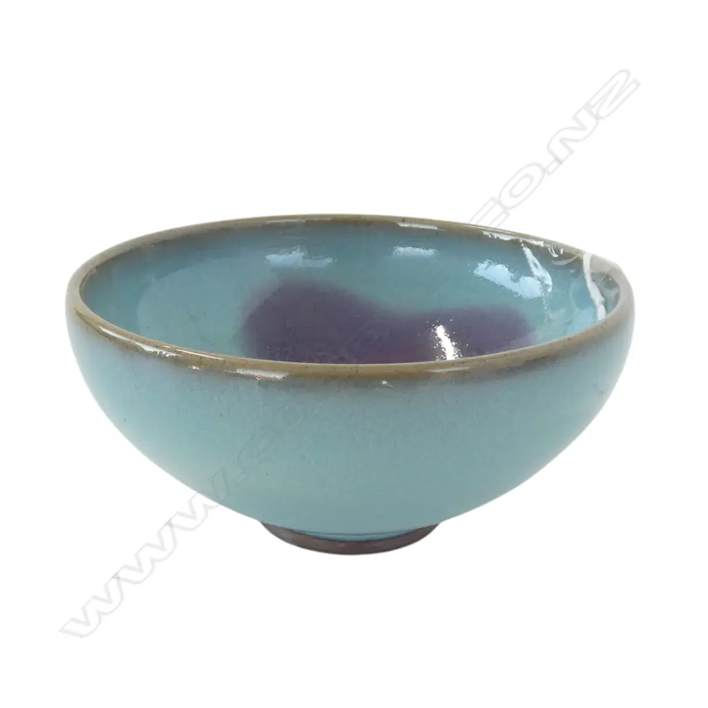 ORIENTAL GLAZED BOWL 100mm dia Image 1++
