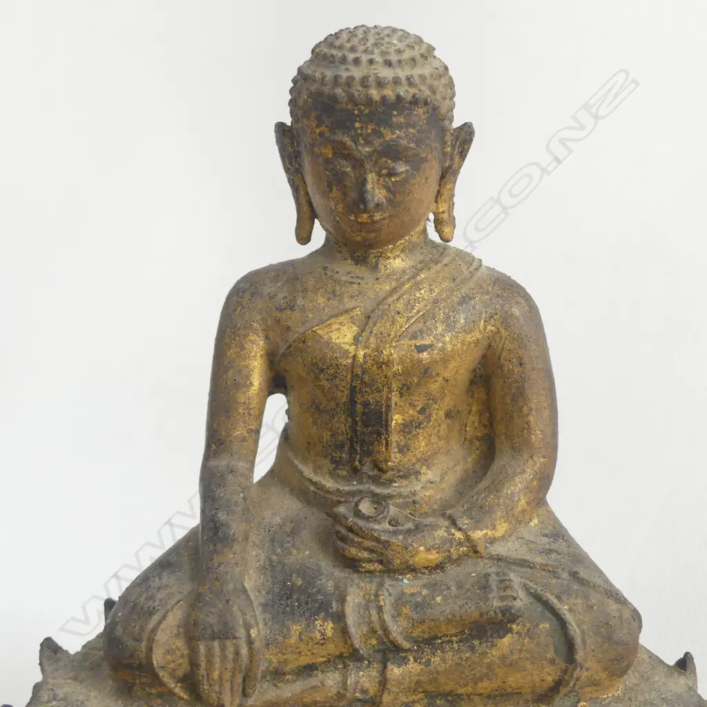 GILT METAL BUDDHA H.170mm Image 1++