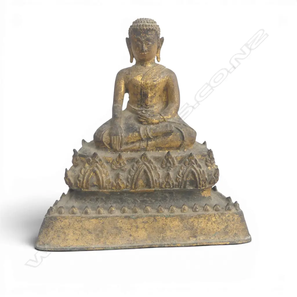 GILT METAL BUDDHA H.170mm Image 1++