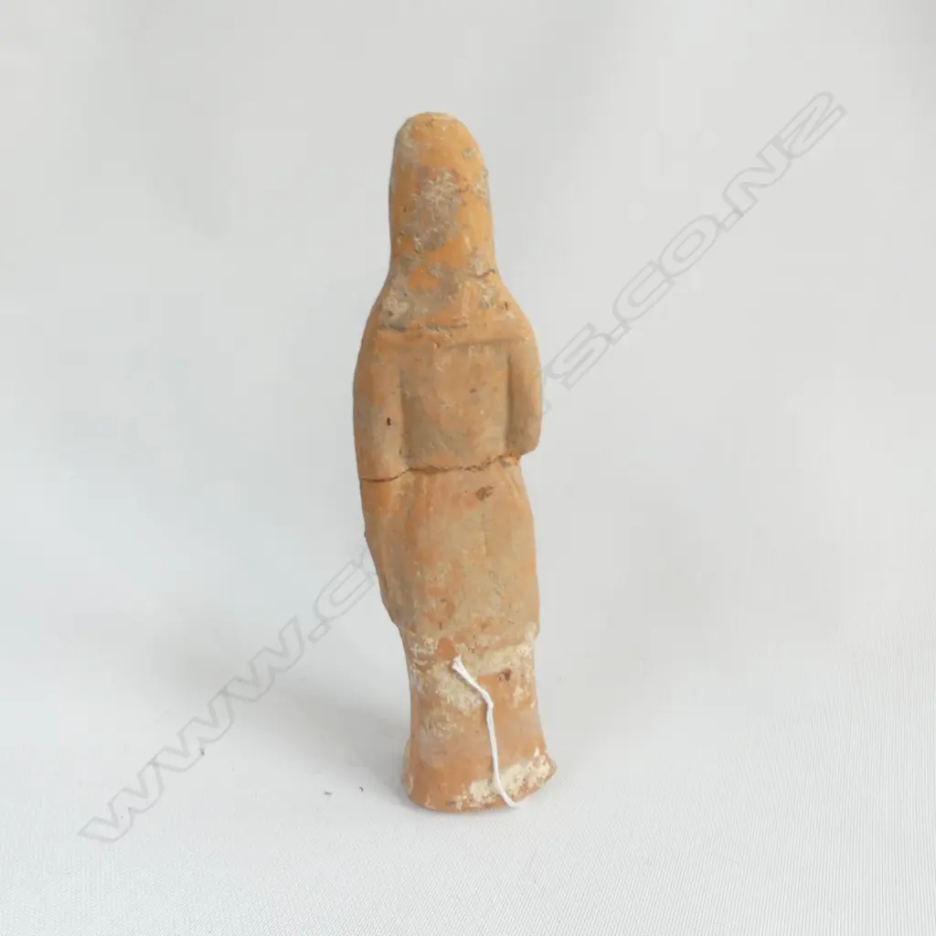 ANCIENT CHINESE TERRACOTTA FIGURE H.240mm repaired Image 1++