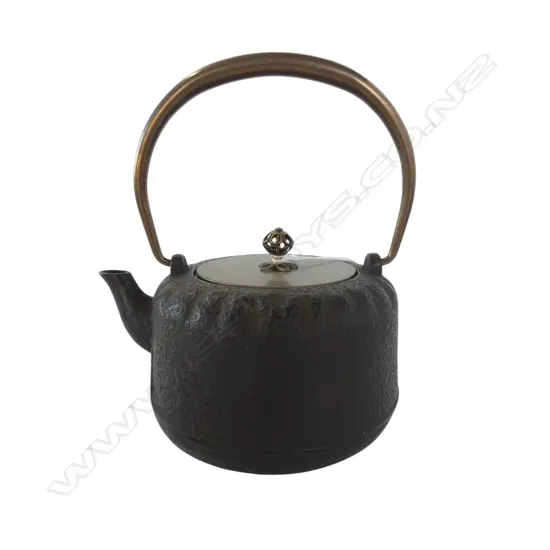 ORIENTAL CAST IRON TEAPOT H.200mm