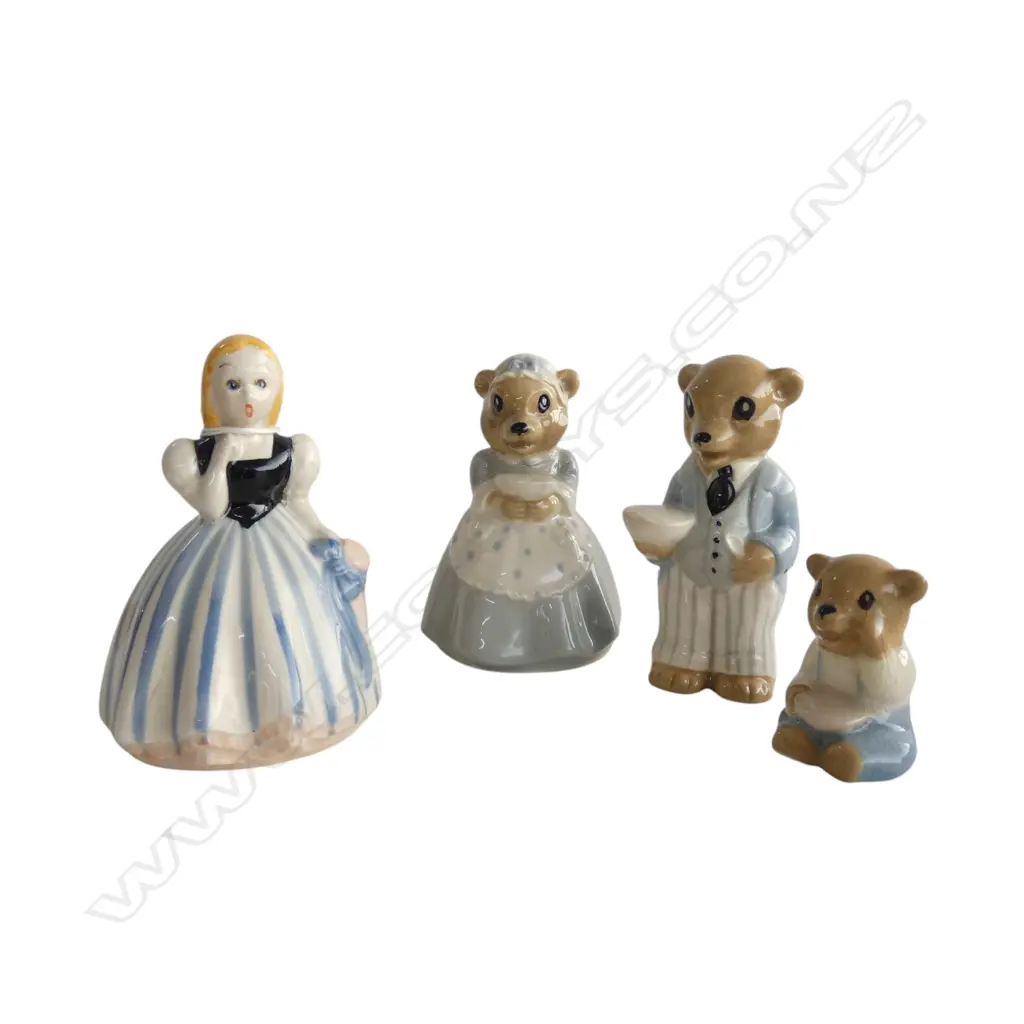WADE 'GOLDILOCKS & THE THREE BEARS', H.90,50mm Image 1++