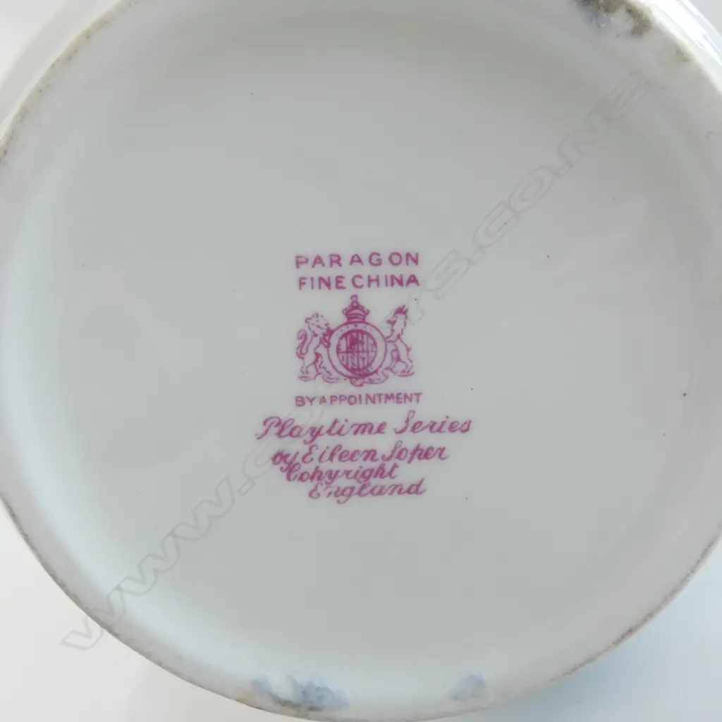 PARAGON PLAYTIME SERIES JUG H.130mm BY EILEEN SOPER Image 1++
