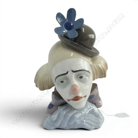 LLADRO PENSIVE CLOWN, H.270x200x190mm