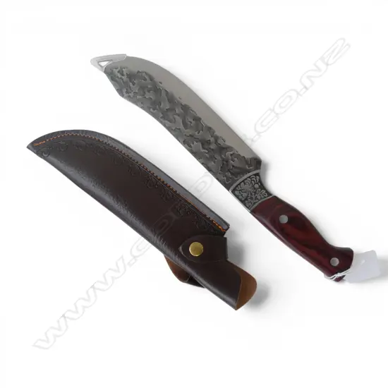 KNIFE & SCABBARD L.290mm