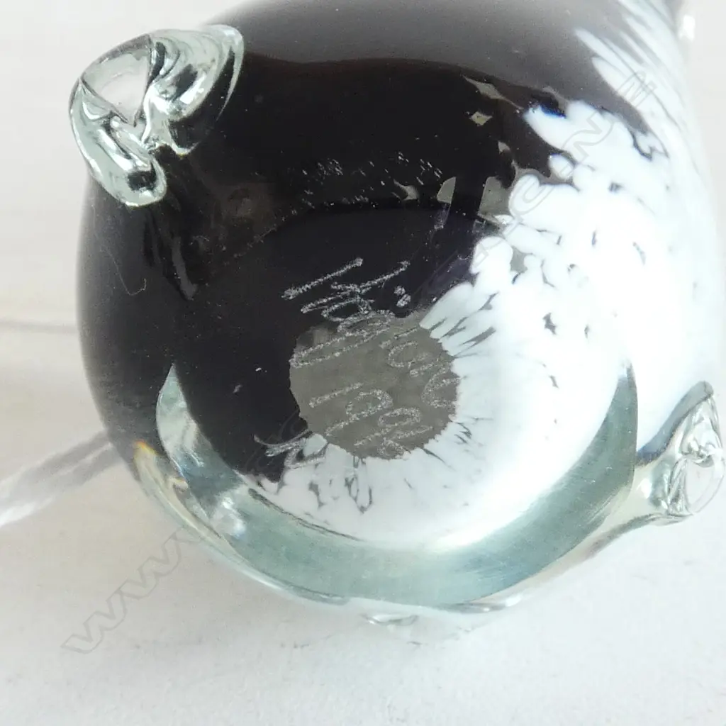 HOGLUND ART GLASS PENGUIN H.70mm Image 1++