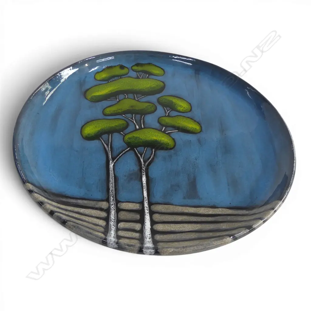 MORRIS & JAMES POTTERY PLATTER Dia.380mm Image 1++