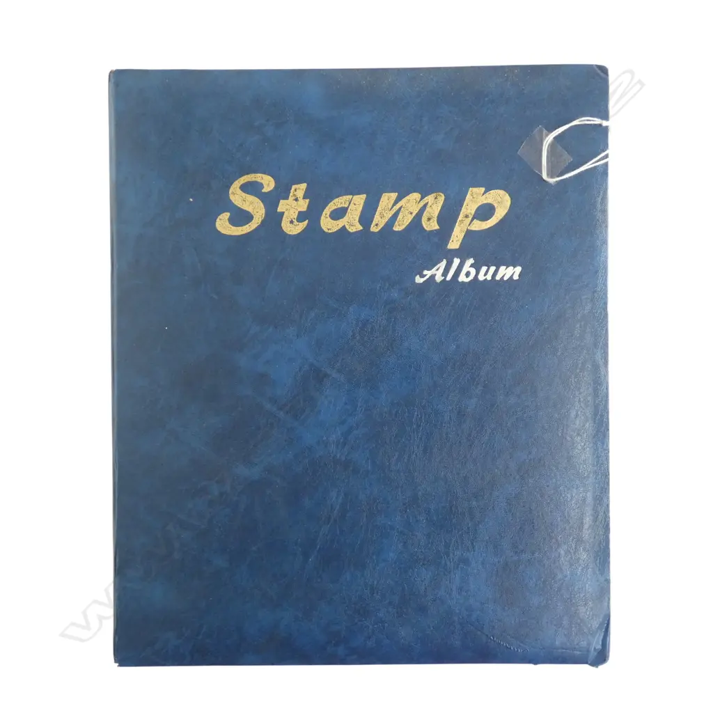 Commonwealth stamps in blue stockbook Image 1++
