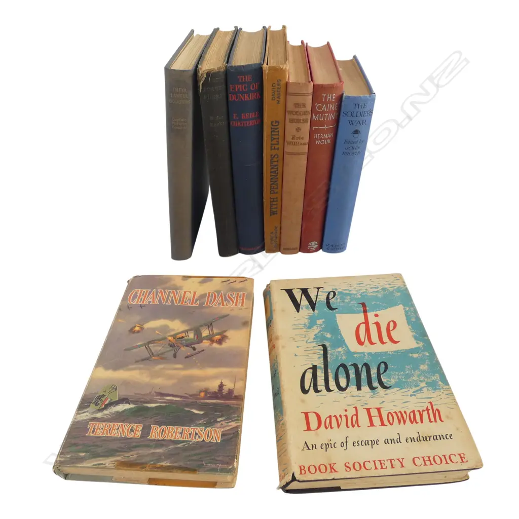9 WWII BOOKS – CHANNEL DASH, I FLEW FOR THE FUHRER ETC Image 1++