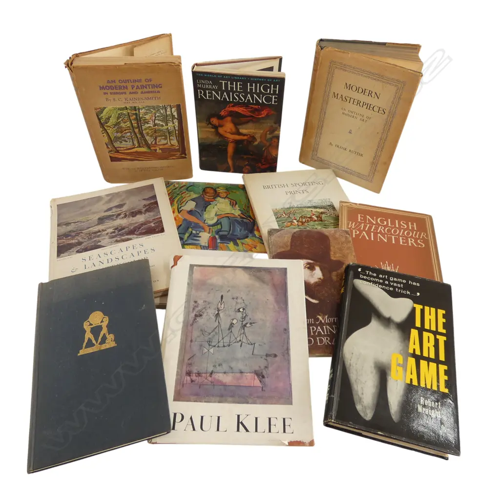 11 ART BOOKS – PAUL KLEE, VLAMINCK, THE ART GAME ETC  Image 1++