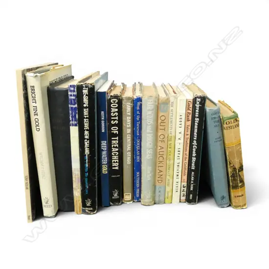 BOX OF NEW ZEALAND HISTORY BOOKS