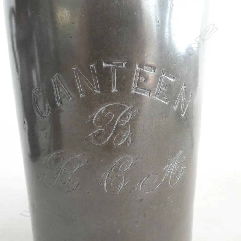 2 ANTIQUE PEWTER TANKARDS & SENAGAL PEWTER MUG H150MM Image 1++