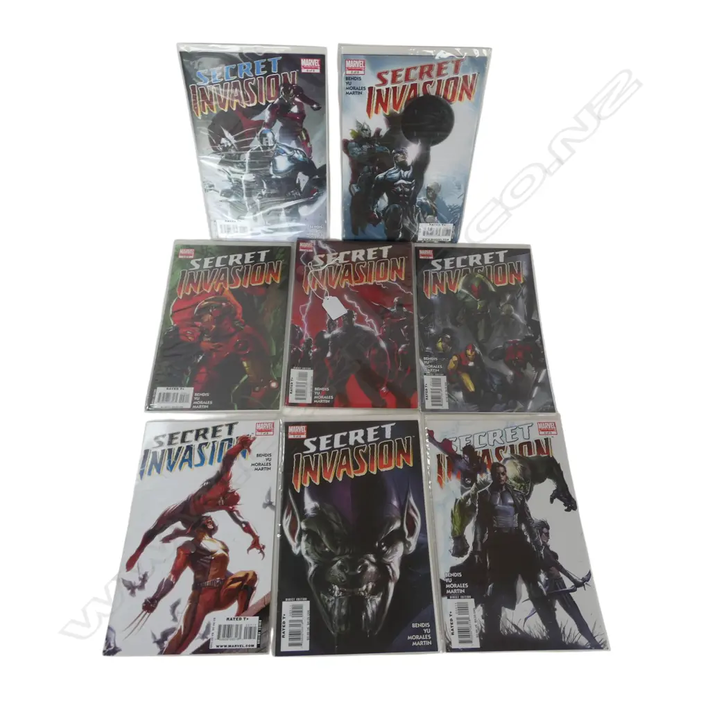 8 MARVEL SECRET INVASION COMICS Image 1++