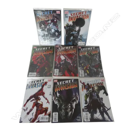 8 MARVEL SECRET INVASION COMICS