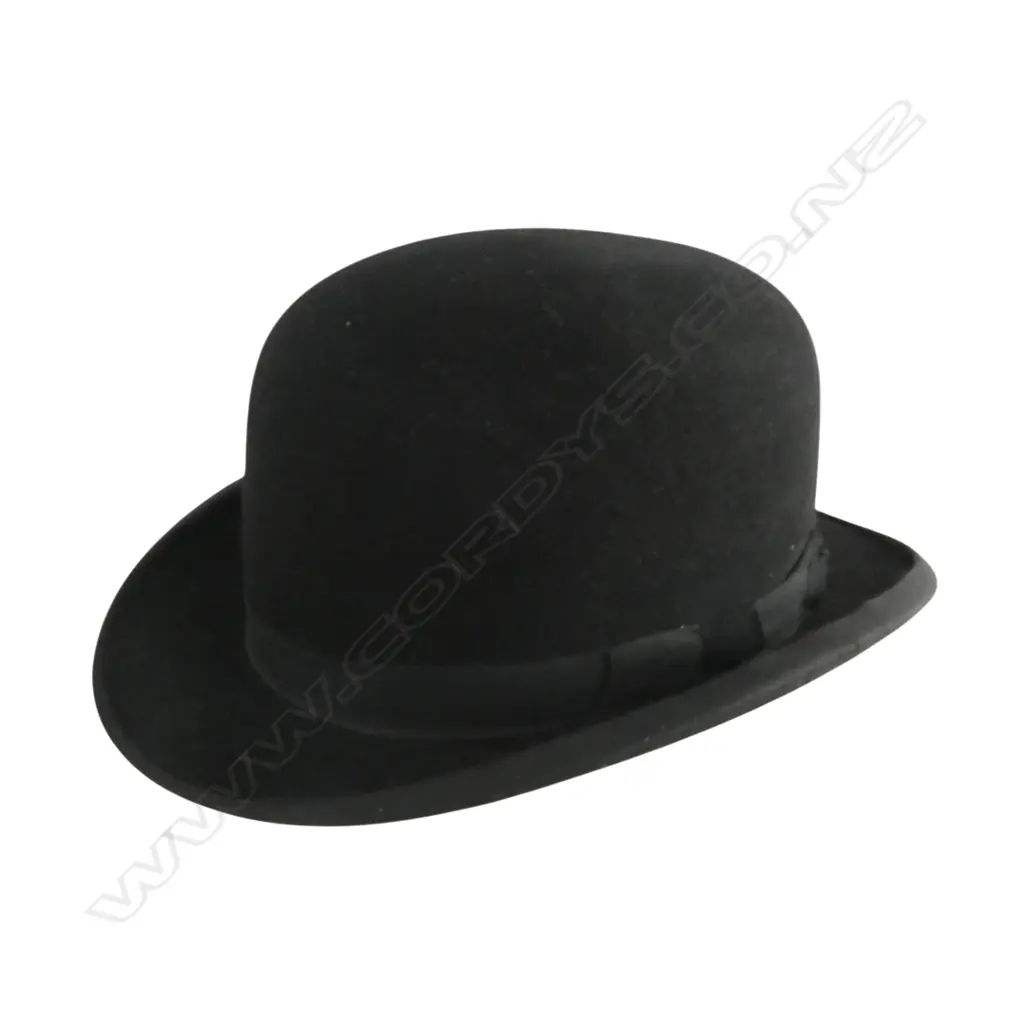 VINTAGE BOWLER HAT 'RED LETTER MAKE' Image 1++