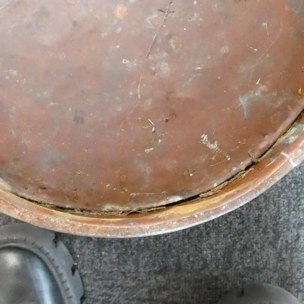 VINTAGE COPPER BUCKET H.280mm, 350mm dia Image 1++