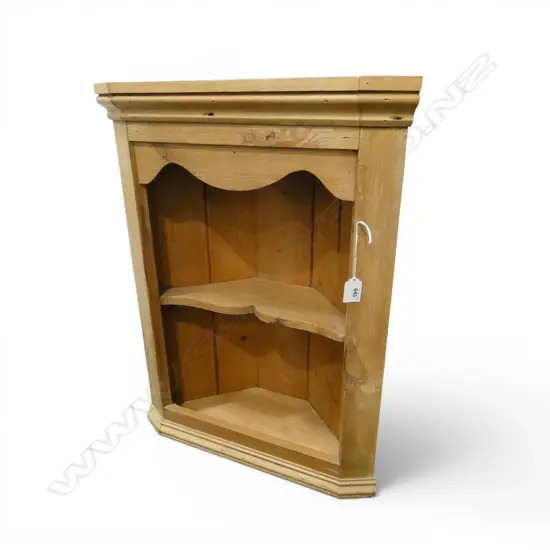 PINE CORNER CABINET H.630mm