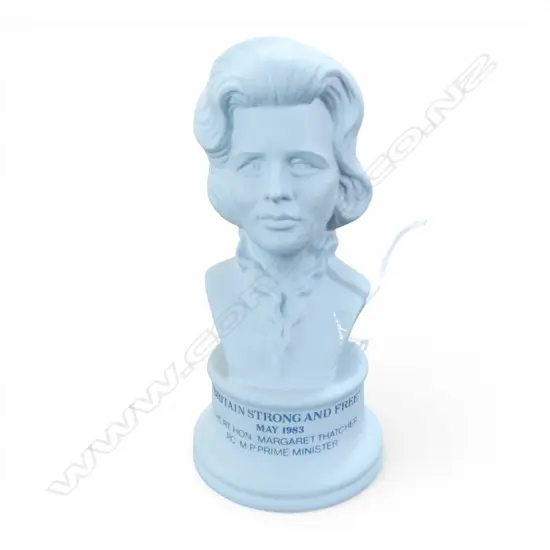 ROYAL DOULTON MARGARET THATCHER BISQUE BUST H.120mm