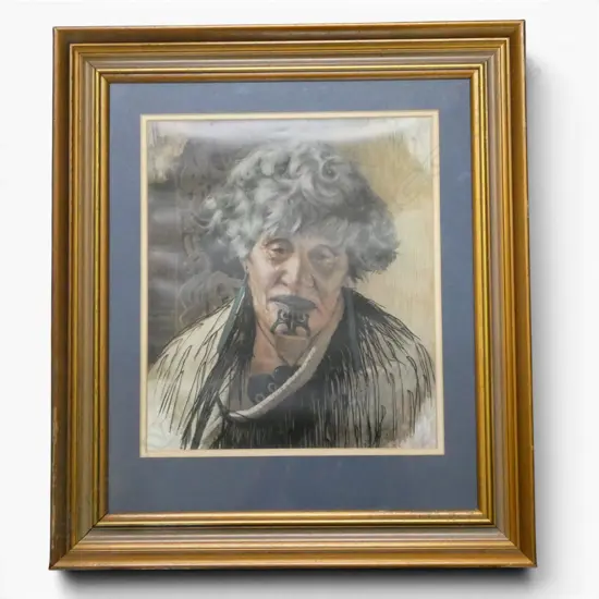 GOLDIE PRINT 'INA TE PAPATAHI' 380x330mm