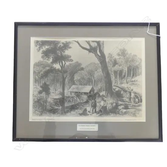 SAMUEL CHARLES BREES, KAI WARRA WARRA SAWMILL, PRINT No.320