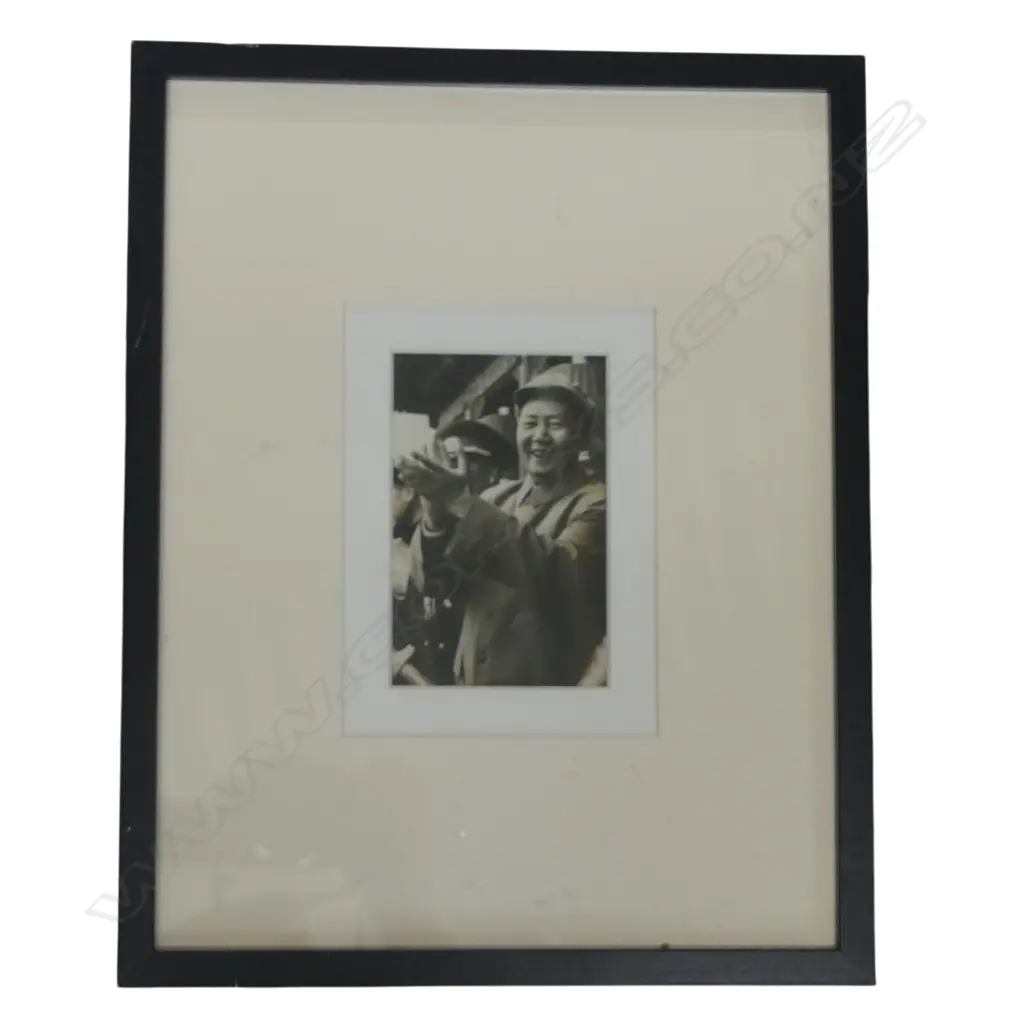 MAO TSE TUNG - TIANANMEN SQUARE, NATIONAL DAY, 13 OCTOBER 1955, SILVER GELATIN PHOTOGRAPH, 140 X 85mm Image 1++