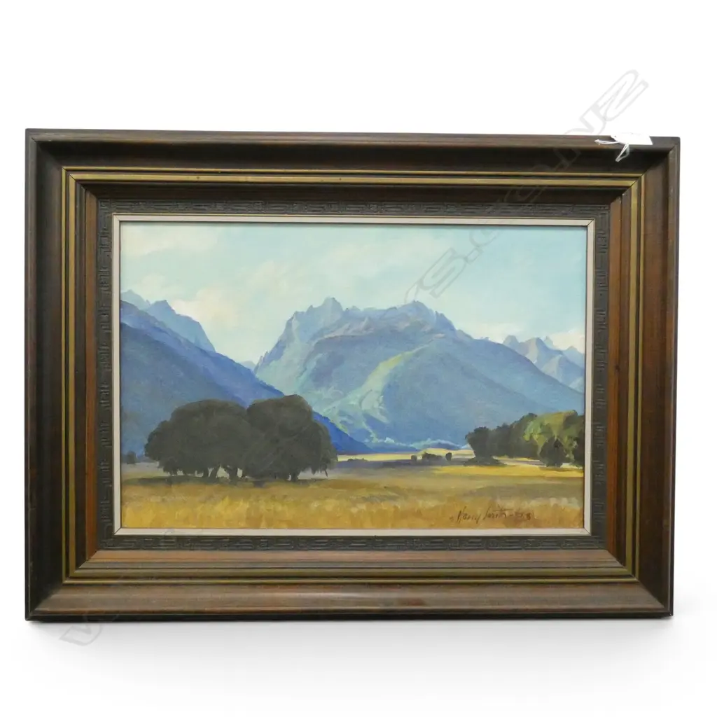 HARRY SMITH, EGLINGTON VALLEY, OIL ON BOARD, SIGNED, 280 x 450mm Image 1++