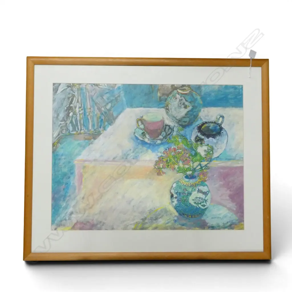 ILSA POSMYK, STILL LIFE, MIXED MEDIA, SIGNED & DATED '90 510x670mm Image 1++