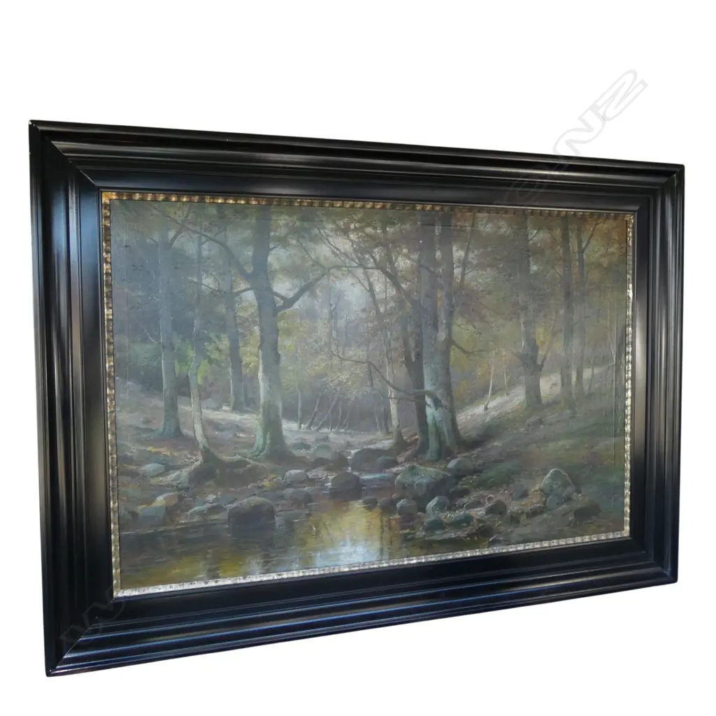 Alex Blatter (German, b.1878-) Untitled (Forest Stream), Image 1++