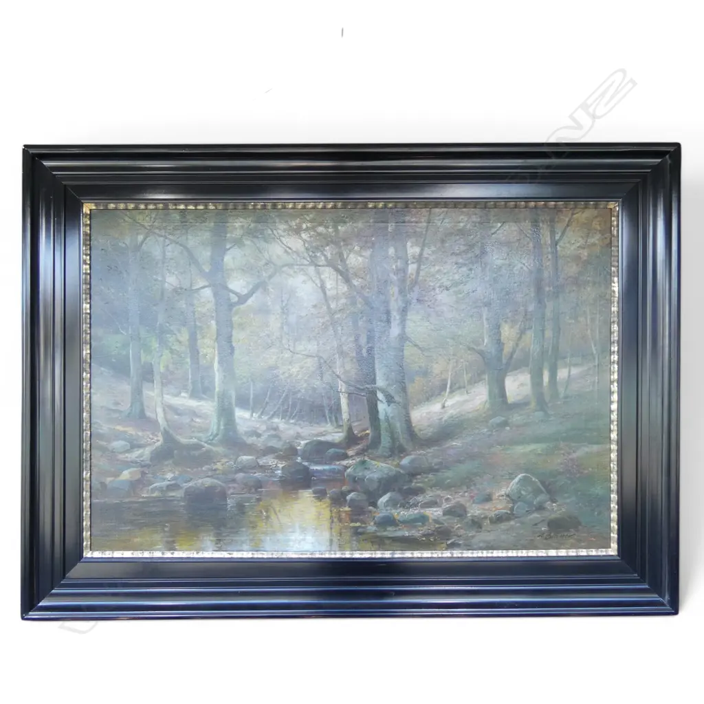Alex Blatter (German, b.1878-) Untitled (Forest Stream), Image 1++