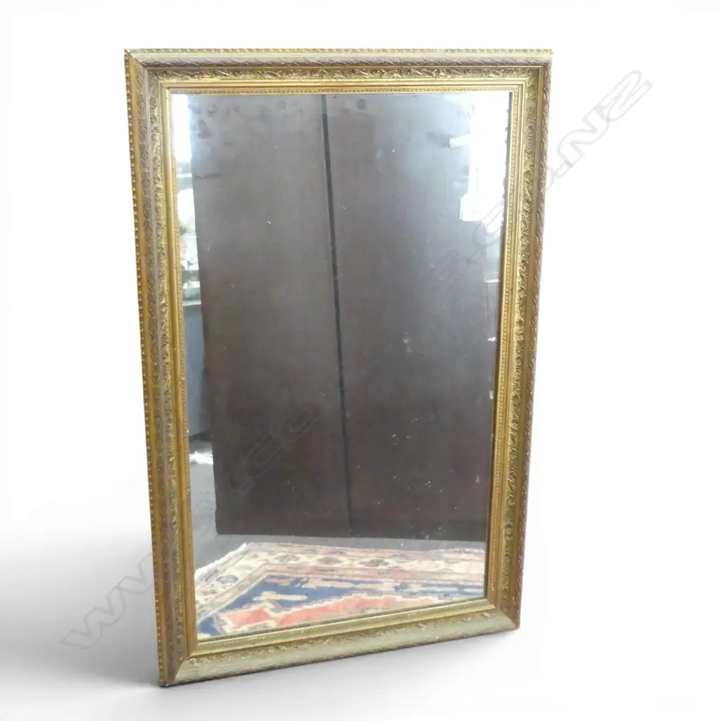 MIRROR IN GOLD FRAME 855x550mm CHIPS Image 1++