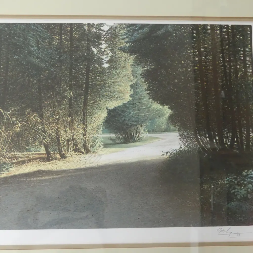 KEN DANBY 'PATH TO THE MEADOW' COLOUR LITHOGRAPH, SIGNED & DATED '80 360x465mm Image 1++