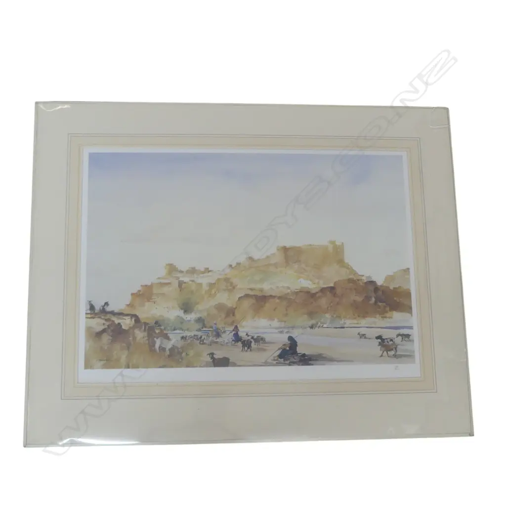 FRANCIS M RUSSELL FLINT, 'DOS DABRERAS Y SU PADREFA', COLLOTYPE 198/500, 405 X 610mm Image 1++