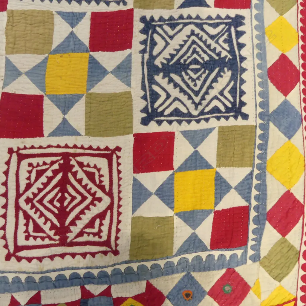 KANTHA BEDSPREAD 1080x1750mm Image 1++