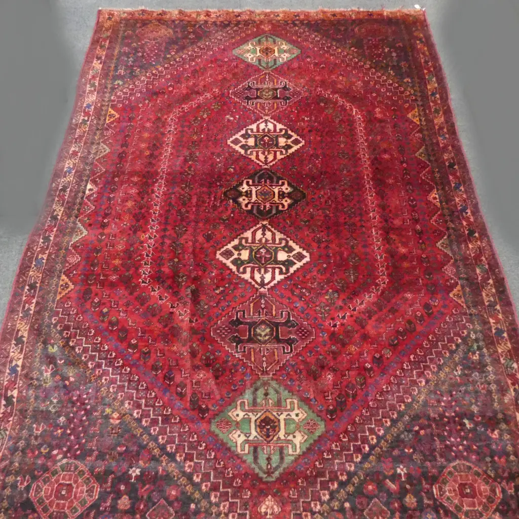 HAND KNOTTED ALL WOOL RUG 3350x2200mm Image 1++
