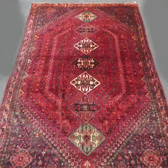 HAND KNOTTED ALL WOOL RUG 3350x2200mm