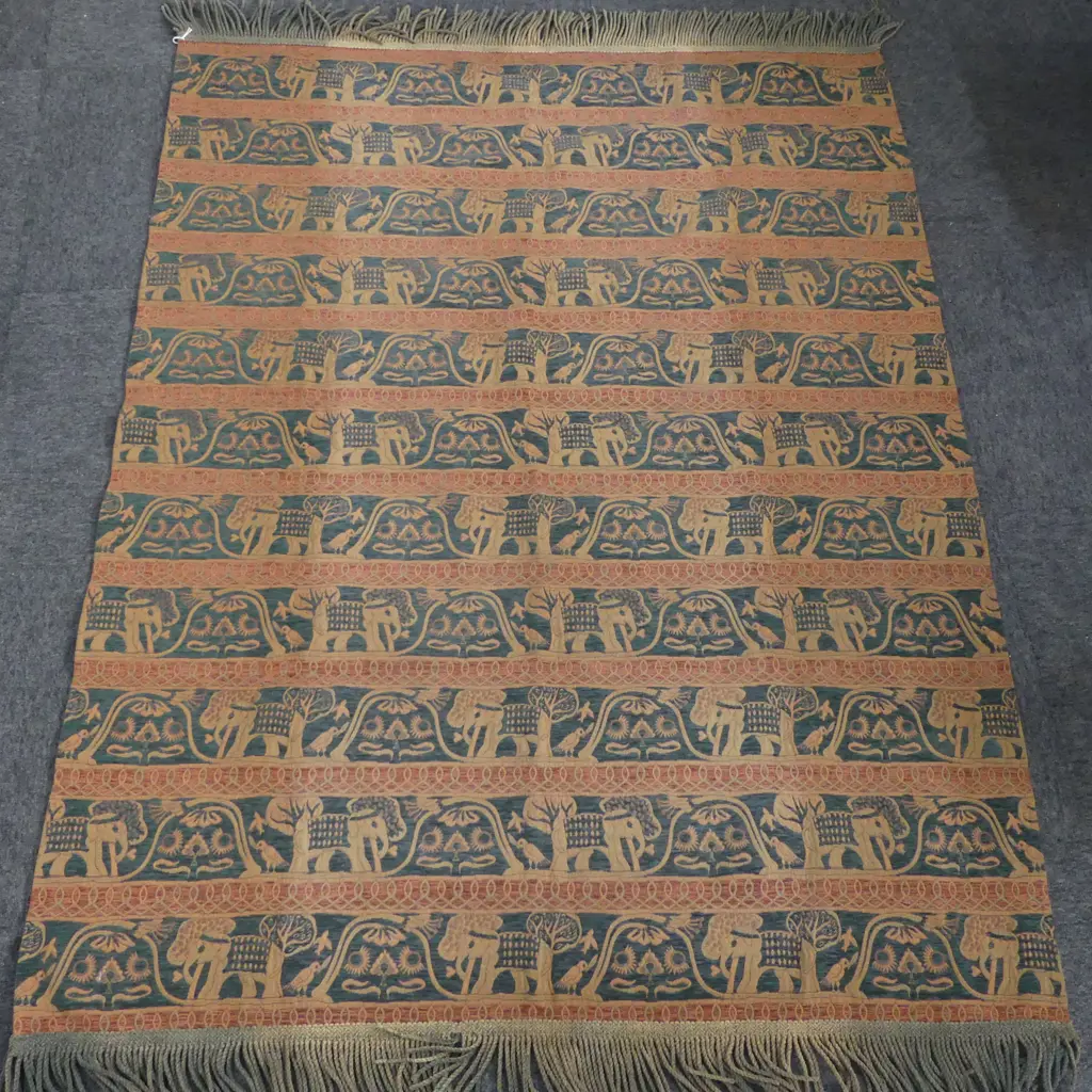 MACHINED INDIAN TAPESTRY 1720x1300mm Image 1++